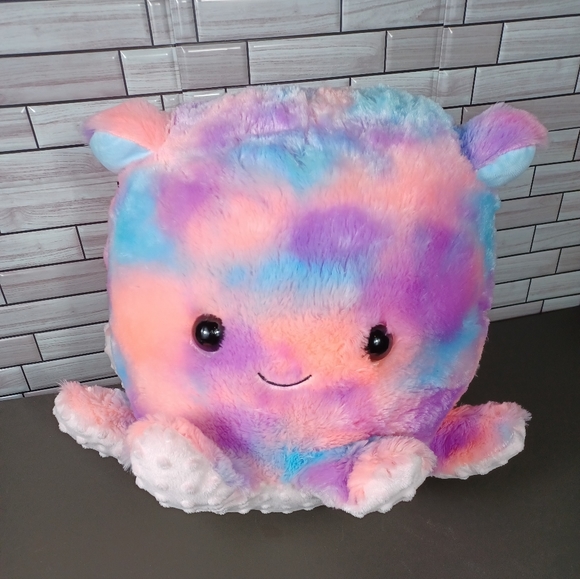Goffa Toys Goffa Octopus Bright Colorful Tie Dye Squid Plush Poshmark